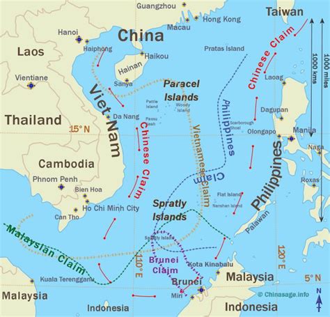 how many islands are there in the south china sea
